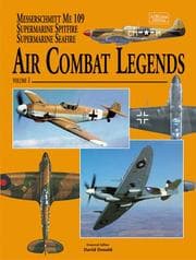 Tapa de Air Combat Legends Volume 1-Supermarine Spitfire and Messerschmitt Bf 109 (Air Combat Legends)