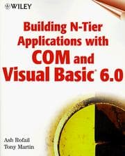 Tapa de Building N-Tier applications with COM and Visual Basic 6.0