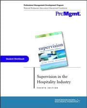 Tapa de Supervision in the Hospitality Industry, Student Workbook