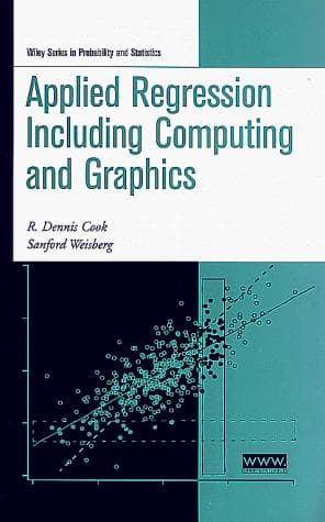 Tapa de Applied regression including computing and graphics