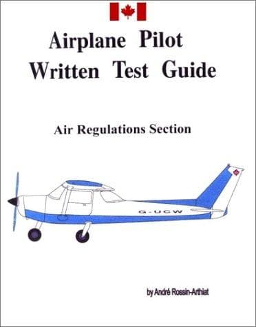 Tapa de Canadian aeroplane written test guide