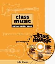 Tapa de Class Music Guitar Melody Book with CD