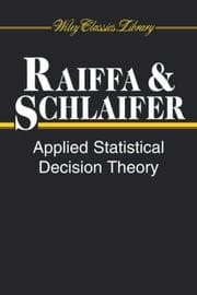 Tapa de Applied statistical decision theory