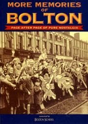 Tapa de More Memories of Bolton (Memories)