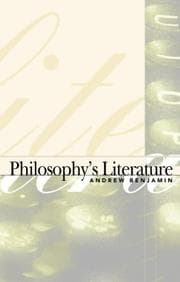 Tapa de Philosophy's Literature