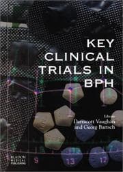 Tapa de Key clinical trials in BPH