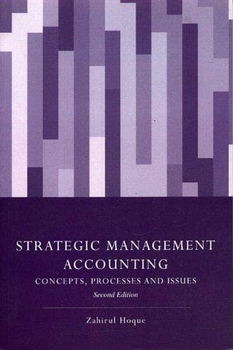 Tapa de Strategic Management Accounting