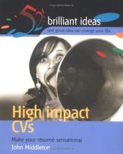 Tapa de High-impact CVs