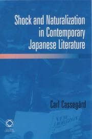 Tapa de Shock And Naturalization in Contemporary Japanese Literature