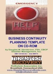 Tapa de Business Continuity Planning Template