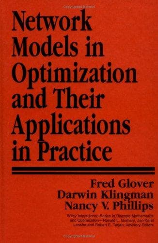 Tapa de Network models in optimization and their applications in practice
