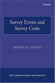 Tapa de Survey errors and survey costs