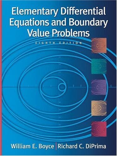 Tapa de Elementary Differential Equations & Bounday Value Problems, 8th Edition, with Student Access Card eGrade 2 Term Set (eGrade products)