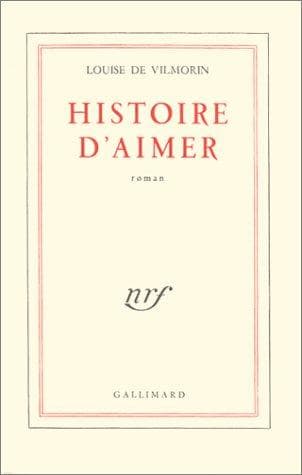 Tapa de Histoire d'aimer