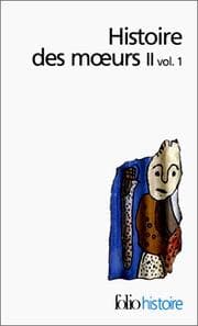 Tapa de Histoire des mÂurs, tome 2, volume 1