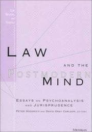 Tapa de Law and the postmodern mind