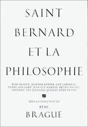 Tapa de Saint Bernard et la philosophie (Ancien prix éditeur : 22.00 - Economisez 50 %)