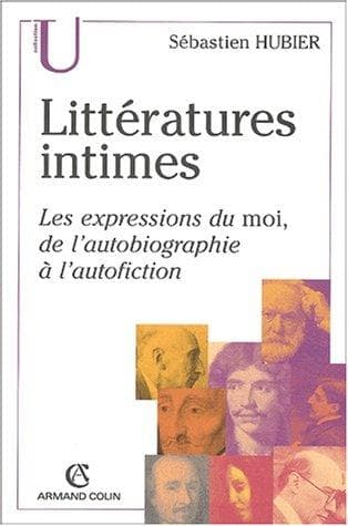 Tapa de Littératures intimes