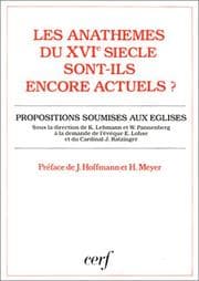 Tapa de Les Anathèmes du XVIe siècle sont-ils encore actuels ?