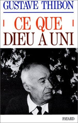Tapa de Ce que dieu a uni