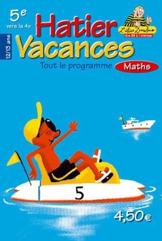 Tapa de Hatier vacances