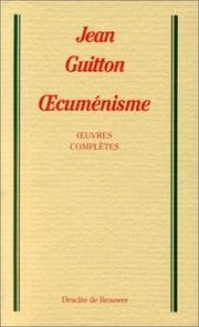 Tapa de Oecuménisme. Oeuvres complètes, tome 6