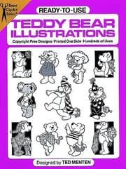 Tapa de Ready-to-Use Teddy Bear Illustrations