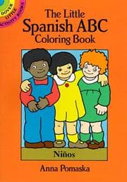 Tapa de The Little Spanish ABC Coloring Book