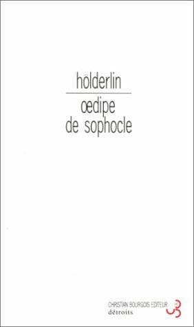 Tapa de Oedipe le tyran de Sophocle