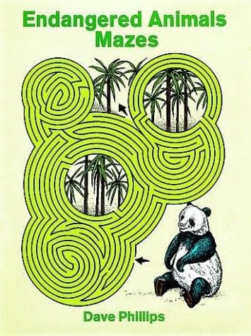 Tapa de Endangered Animals Mazes
