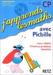 Tapa de J'apprends les maths avec Picbille - CP