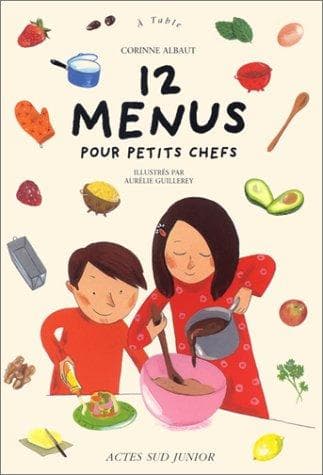 Tapa de 12 menus pour petits chefs