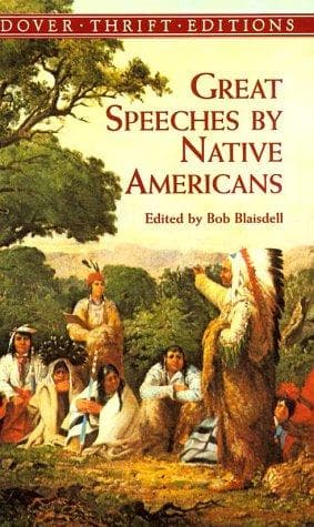 Tapa de Great speeches by Native Americans