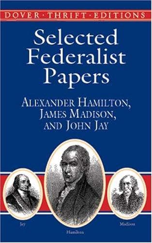 Tapa de Selected Federalist papers