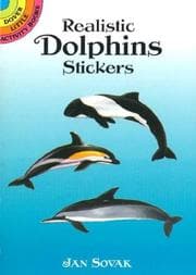 Tapa de Realistic Dolphins Stickers