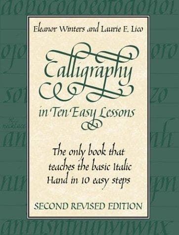 Tapa de Calligraphy in ten easy lessons
