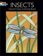 Tapa de Insects Stained Glass Coloring Book