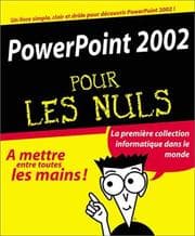 Tapa de PowerPoint 2002 pour les nuls