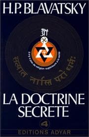 Tapa de La doctrine secrète, tome 4