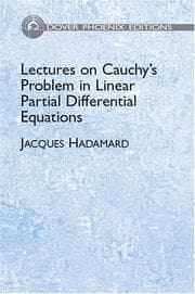 Tapa de Lectures on Cauchy's problem in linear partial differential equations