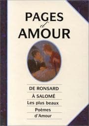 Tapa de Pages d'amour