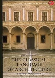 Tapa de The Classical Language of Architecture
