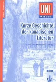 Tapa de Kurze Geschichte der kanadischen Literatur