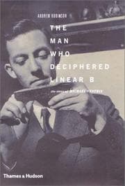 Tapa de The man who deciphered Linear B