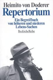 Tapa de Repertorium. Ein Begreifbuch von höheren und niederen Lebens- Sachen