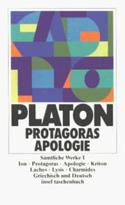 Tapa de Sämtliche Werke 01. Protagoras. Apologie