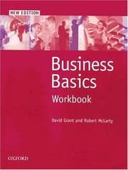 Tapa de Business Basics, New edition, Workbook