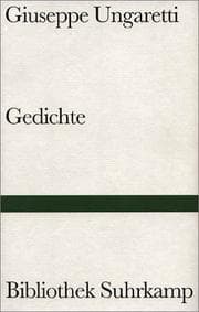 Tapa de Bibliothek Suhrkamp, Bd.70, Gedichte