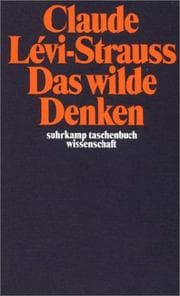 Tapa de Suhrkamp Taschenbücher Wissenschaft, Nr.14, Das wilde Denken