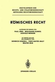 Tapa de Römisches Recht